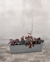 Alunrodkassen, Rød - Altankasse m. vandreservoir