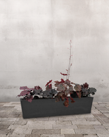 Alunrodkassen, Rød - Altankasse m. vandreservoir