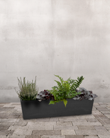 Farverig Efterårsaltankasse - Altankasse m. vandreservoir