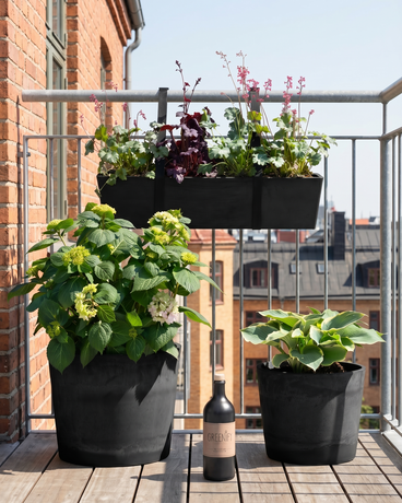 type=Greenify Udendørskrukke/color=Sort