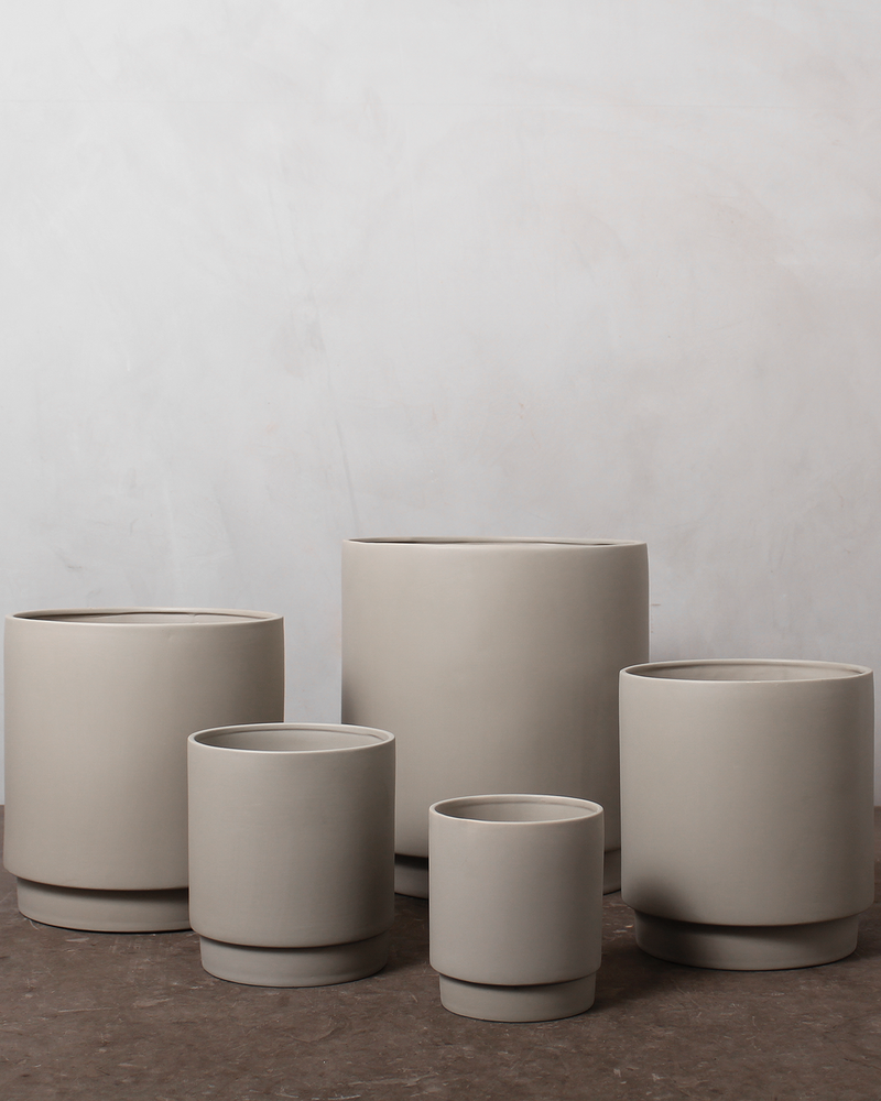 Simple Pot Clay - Light Sand - Ø14